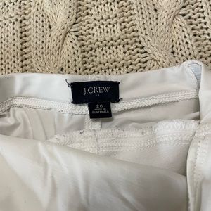 White maternity jeans